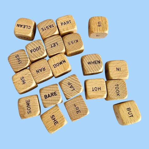 COMPLETE Vintage 1971 Scrabble Sentence Cube Board Game by Selchow & Righter Co - Picture 3 of 8